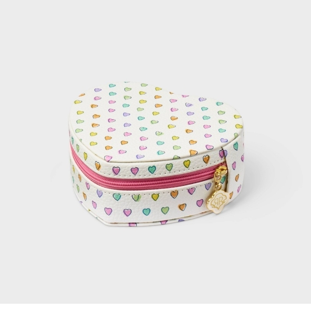 Roller Rabbit x Target Disco Hearts Wave Heart Shaped Jewelry Box